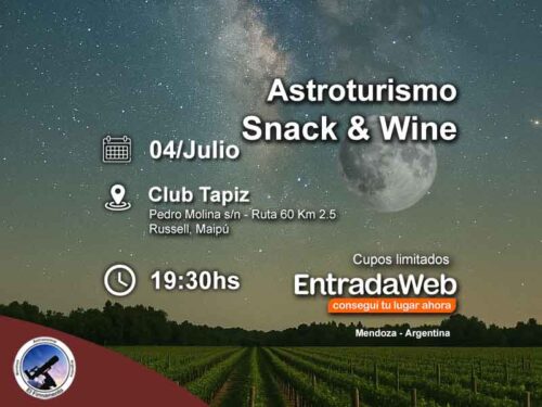 Astroturismo Snack & Wine