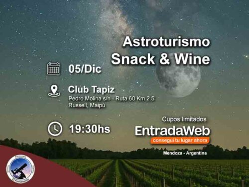 Astroturismo Snack & Wine