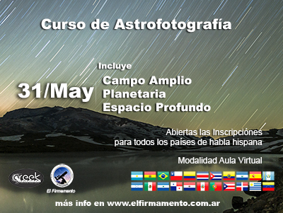 Curso de astrofotografía