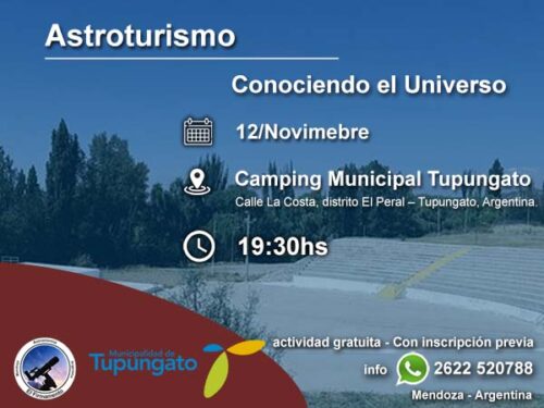 Astroturismo Tupungato