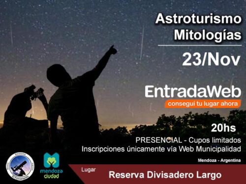 Astroturismo Ciudad de Mendoza