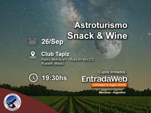 Astroturismo Snack & Wine