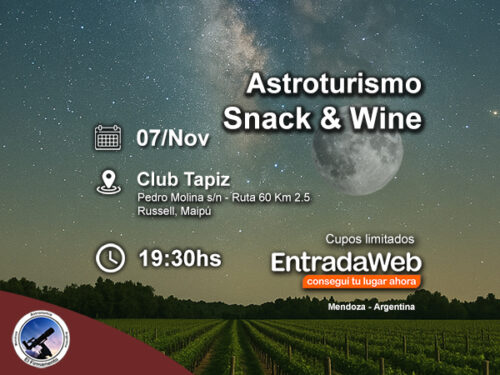 Astroturismo Snack & Wine