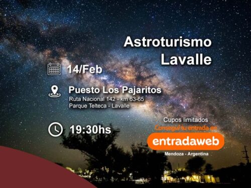 Astroturismo en el Puesto Los Pajaritos – Parque Telteca, Lavalle