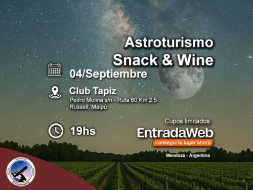 Astroturismo Snack & Wine